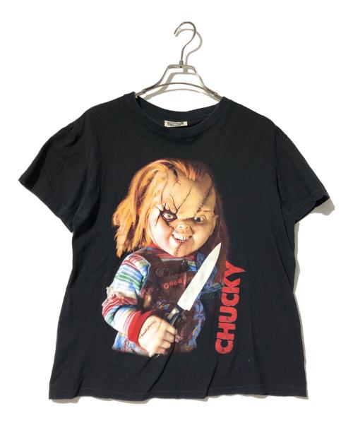 USED（ユーズド）USED (ユーズド) CHUCKY TEE ブラック サイズ:Ｌの古着・服飾アイテム