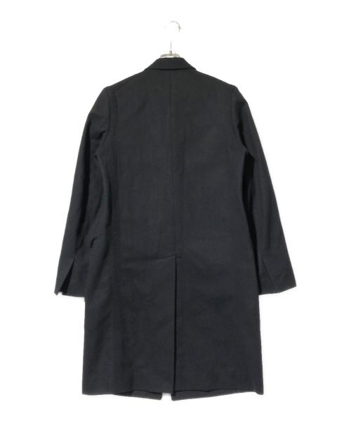 MAISON FLANEUR（メゾン フラネウール）MAISON FLANEUR (メゾン フラネウール) チェスターコート ブラック サイズ:44の古着・服飾アイテム
