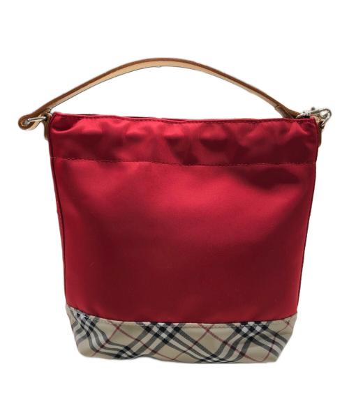 BURBERRY（バーバリー）BURBERRY (バーバリー) ノバチェック巾着ポーチ ブラウンの古着・服飾アイテム