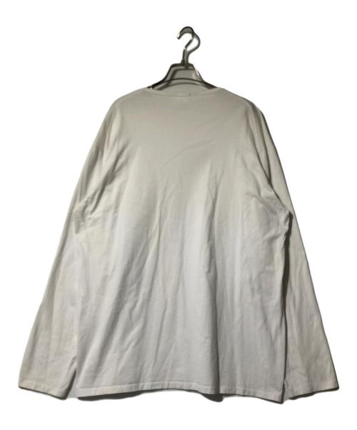 LAD MUSICIAN（ラッドミュージシャン）LAD MUSICIAN (ラッドミュージシャン) Long Sleeve Big T-Shirt ホワイト サイズ:46の古着・服飾アイテム