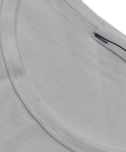 LAD MUSICIAN（ラッドミュージシャン）LAD MUSICIAN (ラッドミュージシャン) Long Sleeve Big T-Shirt ホワイト サイズ:46の古着・服飾アイテム