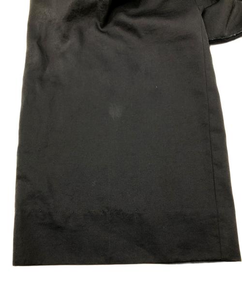 YORI（ヨリ）yori (ヨリ) サテンセンタープレスワイドパンツ ネイビー サイズ:36の古着・服飾アイテム