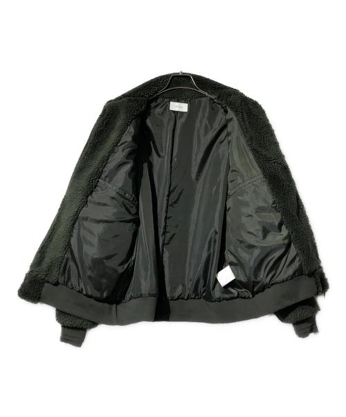 DELUXE（デラックス）DELUXE (デラックス) NEACOLA-フリースジャケット オリーブ サイズ:Sの古着・服飾アイテム