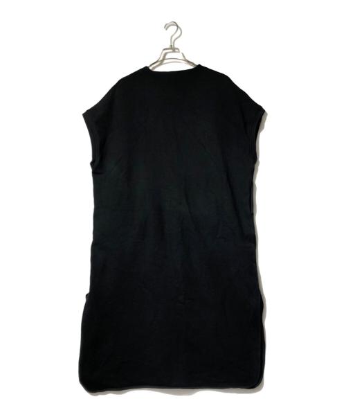 TODAYFUL（トゥデイフル）TODAYFUL (トゥデイフル) スウェットカフタンドレス ブラック サイズ:38の古着・服飾アイテム