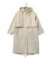 TODAYFUL（トゥデイフル）の古着「Nylon Hoodie Coat」｜ベージュ