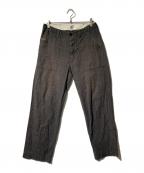 THOROUGHSTITCHソロー ステッチ）の古着「ベイカーパンツ」｜グレー