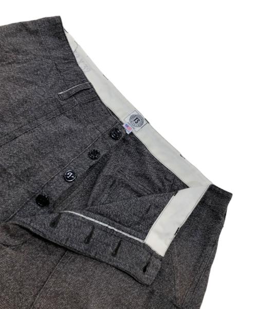 THOROUGHSTITCH（ソロー ステッチ）THOROUGHSTITCH (ソロー ステッチ) ベイカーパンツ グレー サイズ:32×32の古着・服飾アイテム