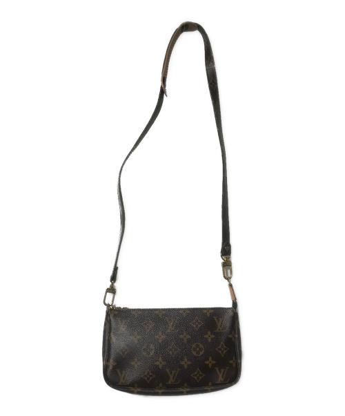 LOUIS VUITTON（ルイ ヴィトン）LOUIS VUITTON (ルイ ヴィトン) ポシェットアクセソワール/モノグラム/ポシェット・アクセソワール ブラウンの古着・服飾アイテム