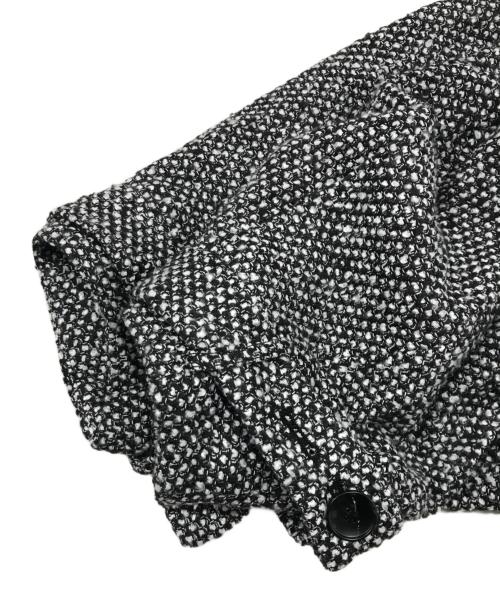 Snidel（スナイデル）Snidel (スナイデル) ショートブルゾン グレー サイズ:Sの古着・服飾アイテム