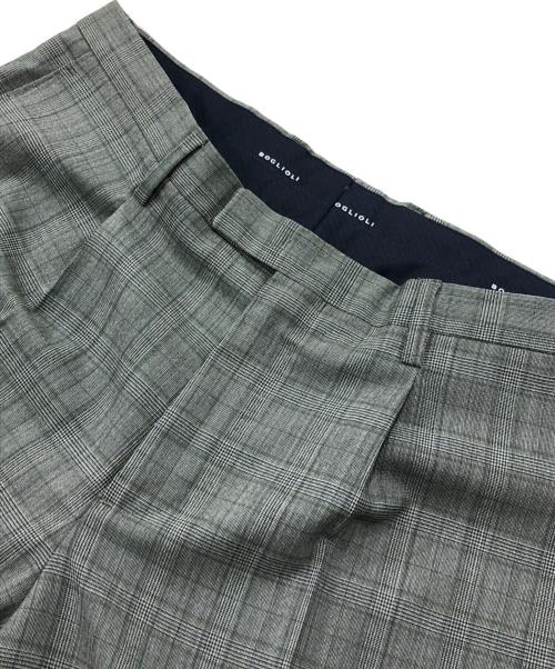 BOGLIOLI（ボリオリ）BOGLIOLI (ボリオリ) セットアップ グリーン×ライトグレー サイズ:48の古着・服飾アイテム
