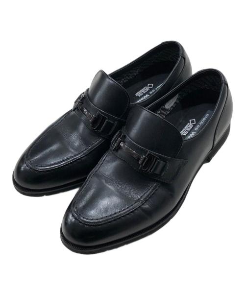 madras Walk Gore-Tex（マドラス ウォーク ゴアテックス）madras Walk Gore-Tex (マドラス ウォーク ゴアテックス) GORE-TEX/ローファー ブラック サイズ:25cmの古着・服飾アイテム