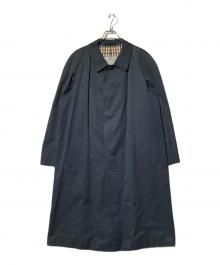 Aquascutum（アクアスキュータム）の古着「トレンチコート」｜ネイビー
