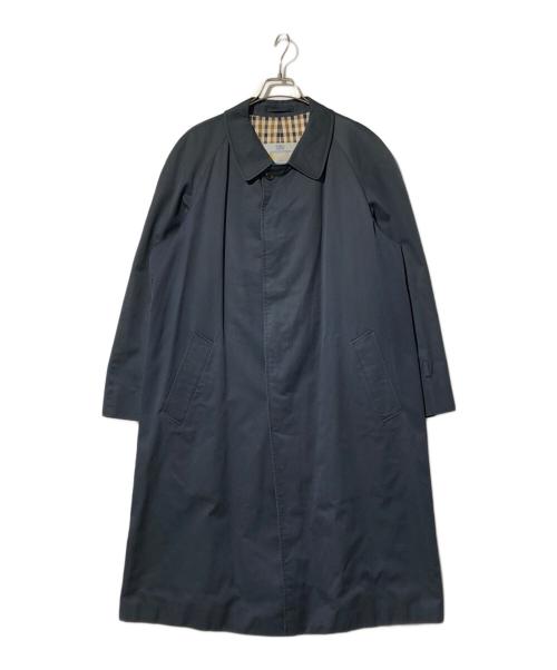 Aquascutum（アクアスキュータム）Aquascutum (アクアスキュータム) トレンチコート ネイビー サイズ:表記なしの古着・服飾アイテム