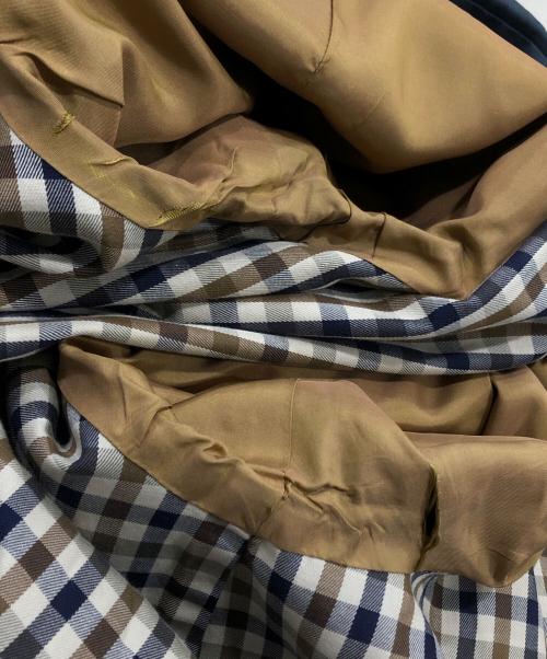 Aquascutum（アクアスキュータム）Aquascutum (アクアスキュータム) トレンチコート ネイビー サイズ:表記なしの古着・服飾アイテム