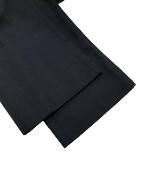 JOHN LAWRENCE SULLIVAN（ジョン ローレンス サリバン）JOHN LAWRENCE SULLIVAN (ジョン ローレンス サリバン) C TWILL FLARED PANTS ブラック サイズ:46の古着・服飾アイテム