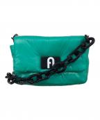 FURLAフルラ）の古着「SOFT MINI SHOULDERBAG」｜グリーン