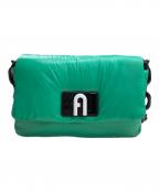 FURLAフルラ）の古着「SOFT MINI SHOULDERBAG」｜グリーン