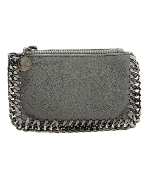 STELLA McCARTNEY（ステラマッカートニー）STELLA McCARTNEY (ステラマッカートニー) カードケース ライトグレーの古着・服飾アイテム