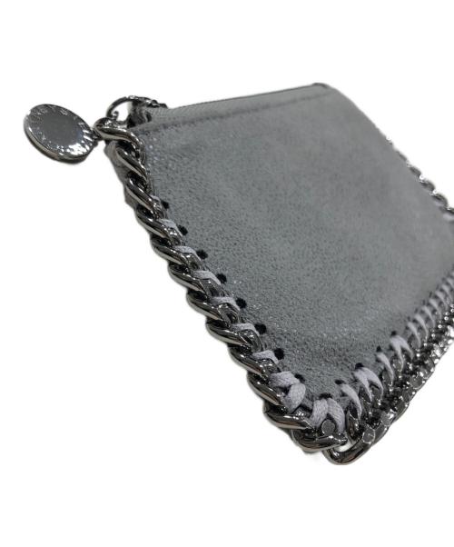 STELLA McCARTNEY（ステラマッカートニー）STELLA McCARTNEY (ステラマッカートニー) カードケース ライトグレーの古着・服飾アイテム