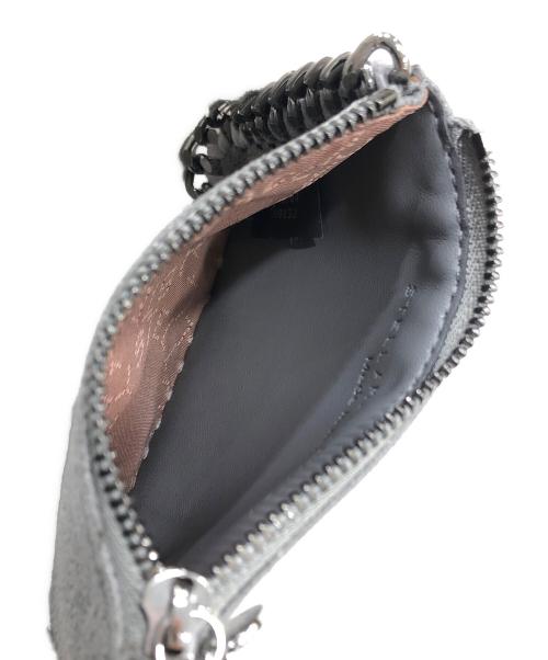 STELLA McCARTNEY（ステラマッカートニー）STELLA McCARTNEY (ステラマッカートニー) カードケース ライトグレーの古着・服飾アイテム