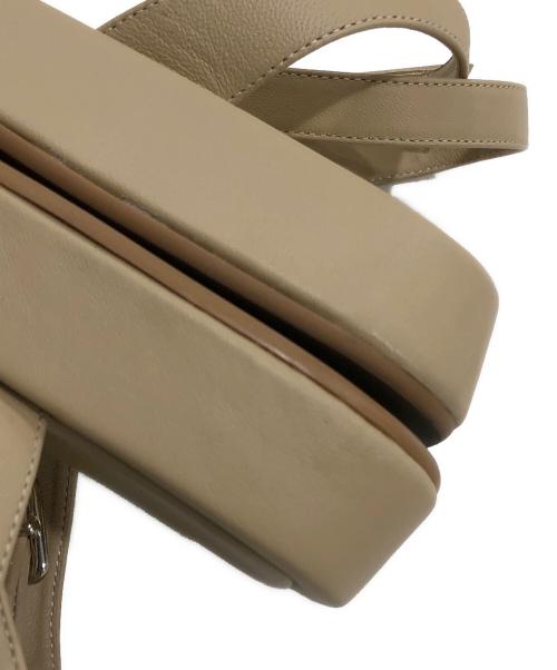 GIABORGHINI（ジアボルギーニ）GIABORGHINI (ジアボルギーニ) ROSIE18 ベージュ サイズ:36 1/2の古着・服飾アイテム