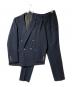 TOMORROW LAND（トゥモローランド）の古着「金釦ダブルジャケットセットアップ」｜ネイビー