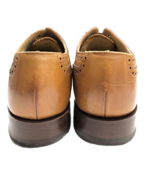 LOAKE（ローク）LOAKE (ローク) TWEED2-レザーシューズ ベージュ サイズ:8 1/2の古着・服飾アイテム