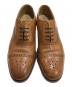 LOAKE (ローク) TWEED2-レザーシューズ ベージュ サイズ:8 1/2：10000円