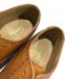 中古・古着 LOAKE (ローク) TWEED2-レザーシューズ ベージュ サイズ:8 1/2：10000円