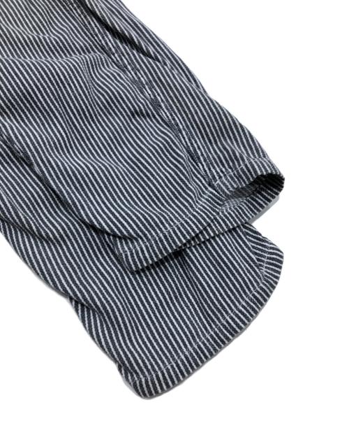 MARITHE+FRANCOIS GIRBAUD（マリテフランソワジルボー）MARITHE+FRANCOIS GIRBAUD (マリテフランソワジルボー) ヴィンテージダブルジャケット インディゴ×アイボリー サイズ:48の古着・服飾アイテム