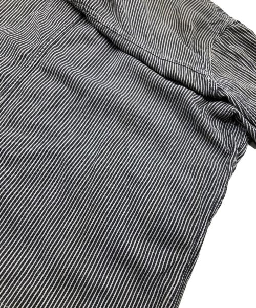 MARITHE+FRANCOIS GIRBAUD（マリテフランソワジルボー）MARITHE+FRANCOIS GIRBAUD (マリテフランソワジルボー) ヴィンテージダブルジャケット インディゴ×アイボリー サイズ:48の古着・服飾アイテム