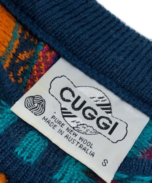CUGGI（クージー）CUGGI (クージー) 3Ｄニット マルチカラー サイズ:Sの古着・服飾アイテム