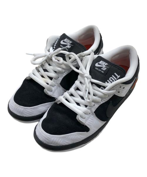 NIKE（ナイキ）NIKE (ナイキ) TIGHTBOOTH PRODUCTION (タイトブースプロダクション) SB Dunk Low Pro QS ブラック×ホワイト サイズ:28.5㎝の古着・服飾アイテム