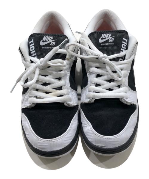 NIKE（ナイキ）NIKE (ナイキ) TIGHTBOOTH PRODUCTION (タイトブースプロダクション) SB Dunk Low Pro QS ブラック×ホワイト サイズ:28.5㎝の古着・服飾アイテム