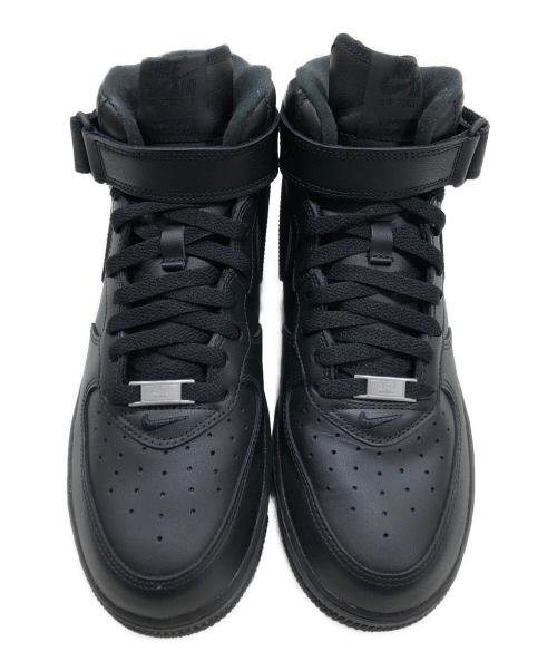 NIKE（ナイキ）NIKE (ナイキ) SUPREME (シュプリーム) AIR FORCE 1 MID SP ブラック サイズ:US9/UK8/EUR42.5の古着・服飾アイテム