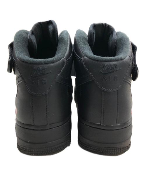 NIKE（ナイキ）NIKE (ナイキ) SUPREME (シュプリーム) AIR FORCE 1 MID SP ブラック サイズ:US9/UK8/EUR42.5の古着・服飾アイテム