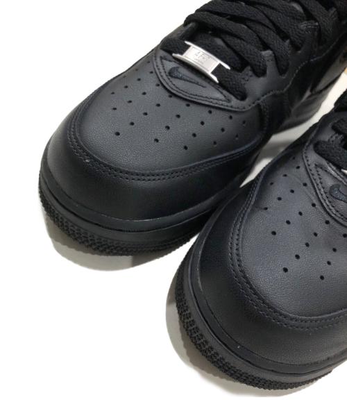 NIKE（ナイキ）NIKE (ナイキ) SUPREME (シュプリーム) AIR FORCE 1 MID SP ブラック サイズ:US9/UK8/EUR42.5の古着・服飾アイテム