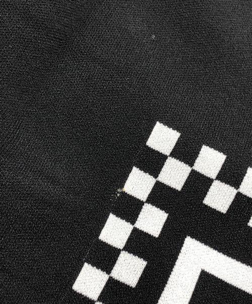 VERSACE（ヴェルサーチェ）VERSACE (ヴェルサーチ) ロゴニットセットアップ ブラック サイズ:36の古着・服飾アイテム