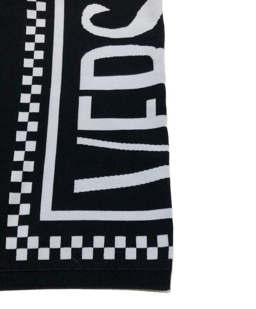 VERSACE（ヴェルサーチェ）VERSACE (ヴェルサーチ) ロゴニットセットアップ ブラック サイズ:36の古着・服飾アイテム