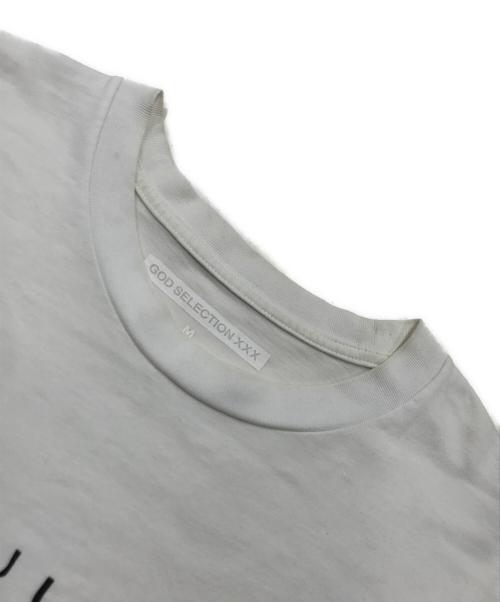 GOD SELECTION XXX（ゴッドセレクショントリプルエックス）GOD SELECTION XXX (ゴッドセレクショントリプルエックス) Tシャツ ホワイト サイズ:Mの古着・服飾アイテム