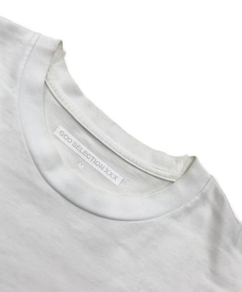 GOD SELECTION XXX（ゴッドセレクショントリプルエックス）GOD SELECTION XXX (ゴッドセレクショントリプルエックス) Tシャツ ホワイト サイズ:Mの古着・服飾アイテム