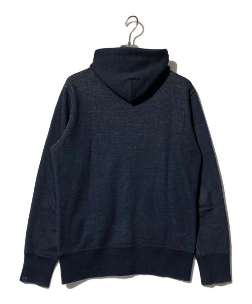 LOOPWHEELER（ループウィラー）LOOPWHEELER (ループウィラー) ジップパーカー ネイビー サイズ:Mの古着・服飾アイテム