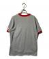 Heaven by Marc Jacobs (ヘブンバイマークジェイコブス) HIDEYUKI TANAKA RINGER TEE グレー×レッド サイズ:M：6000円
