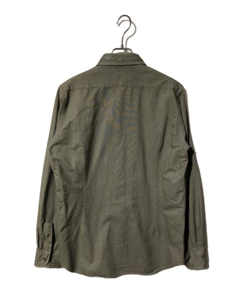 NIGEL CABOURN（ナイジェルケーボン）NIGEL CABOURN (ナイジェルケーボン) ロングスリーブシャツ オリーブ サイズ:48の古着・服飾アイテム