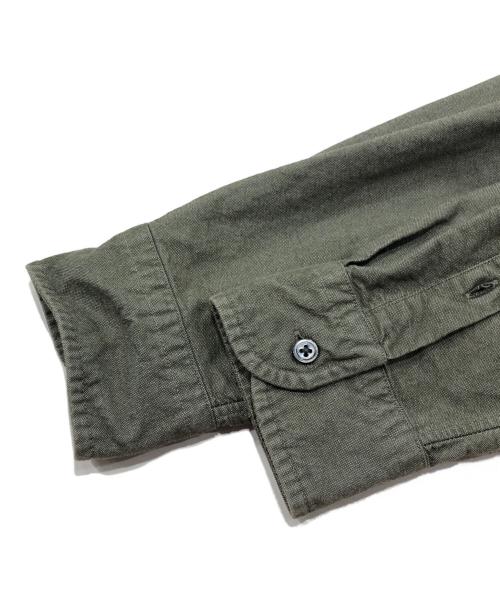 NIGEL CABOURN（ナイジェルケーボン）NIGEL CABOURN (ナイジェルケーボン) ロングスリーブシャツ オリーブ サイズ:48の古着・服飾アイテム