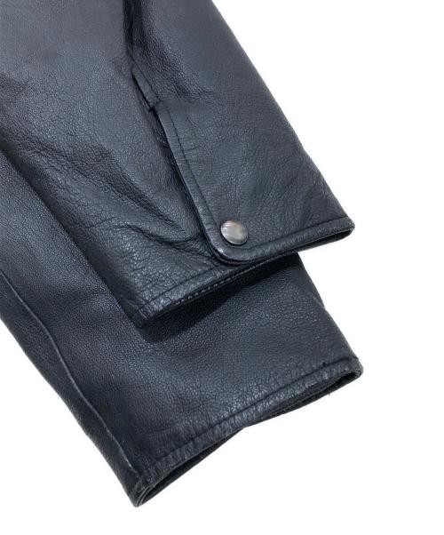 ST JOHN'S BAY（セントジョンズベイ）ST JOHN'S BAY (セントジョンズベイ) レザージャケット ブラック サイズ:XLの古着・服飾アイテム