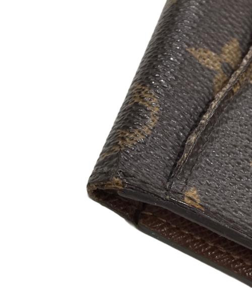 LOUIS VUITTON（ルイ ヴィトン）LOUIS VUITTON (ルイ ヴィトン) 名刺入れ/オーガナイザードゥポッシュ カードケース ブラウンの古着・服飾アイテム