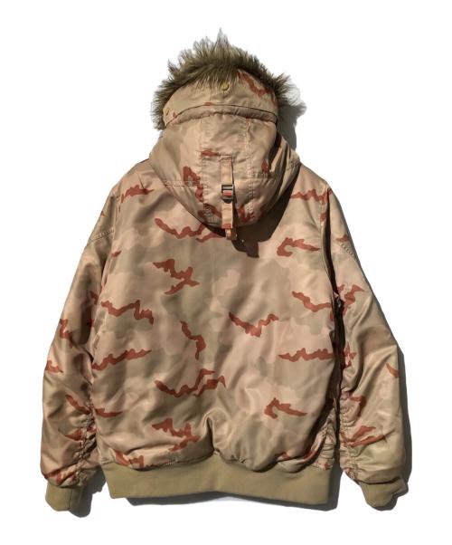 HUF（ハフ）HUF (ハフ) N2B JACKET DESERT CAMO オレンジ サイズ:Sの古着・服飾アイテム