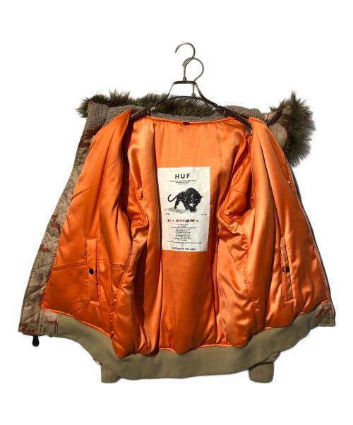 HUF（ハフ）HUF (ハフ) N2B JACKET DESERT CAMO オレンジ サイズ:Sの古着・服飾アイテム