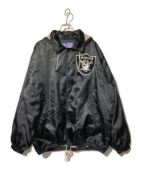 NFL（エヌエフエル）NFL (エヌエフエル) STARTER (スターター) コーチジャケット ブラック サイズ:Lの古着・服飾アイテム